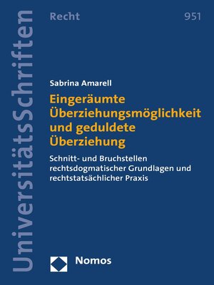 cover image of Eingeräumte Überziehungsmöglichkeit und geduldete Überziehung